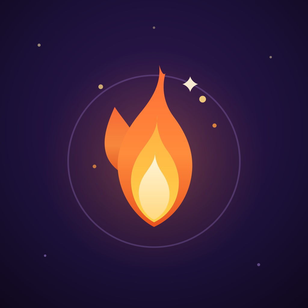 Sortcery fire-soul logo